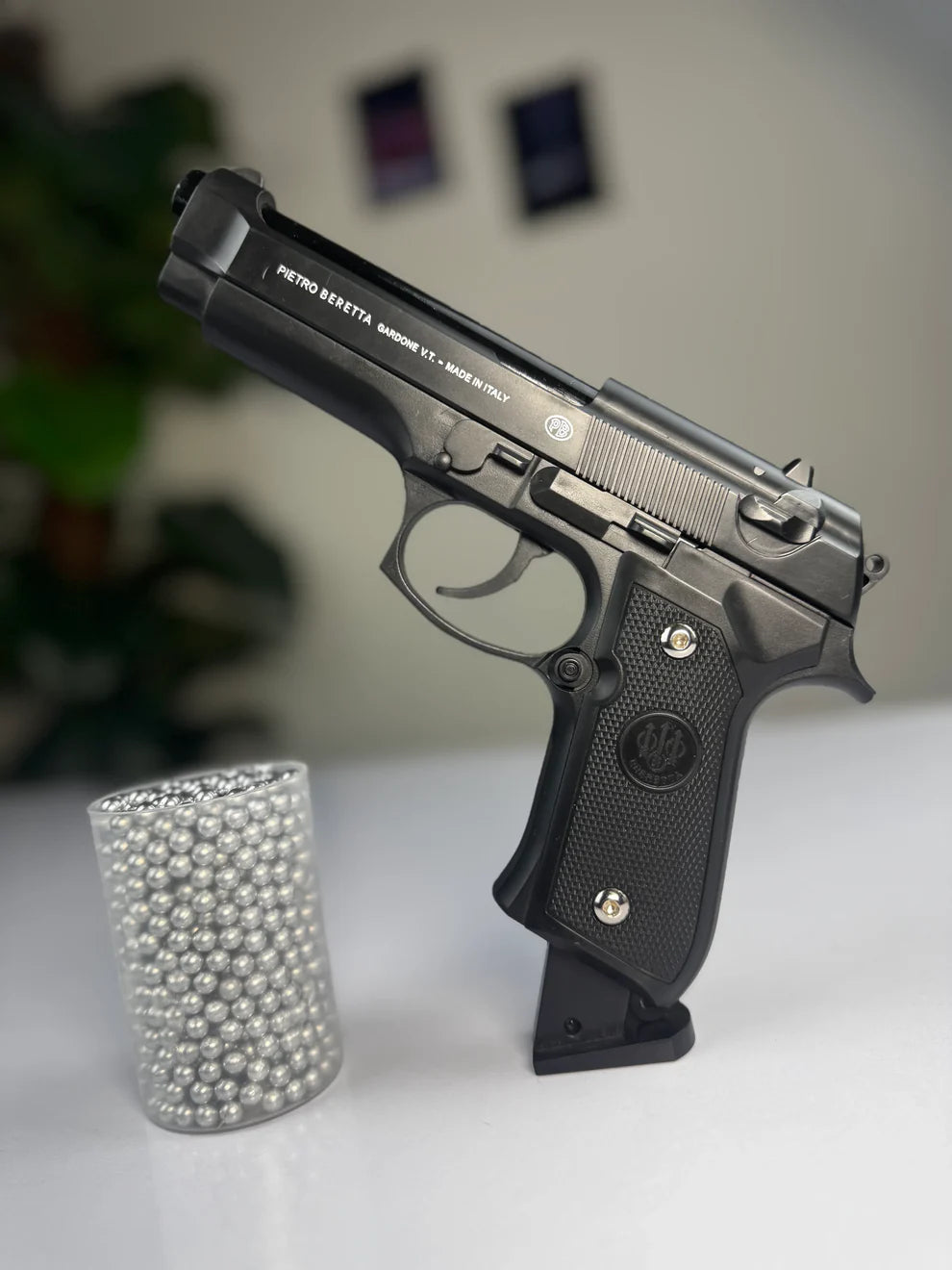 Black M92 Beretta Airsoft Toy Gun