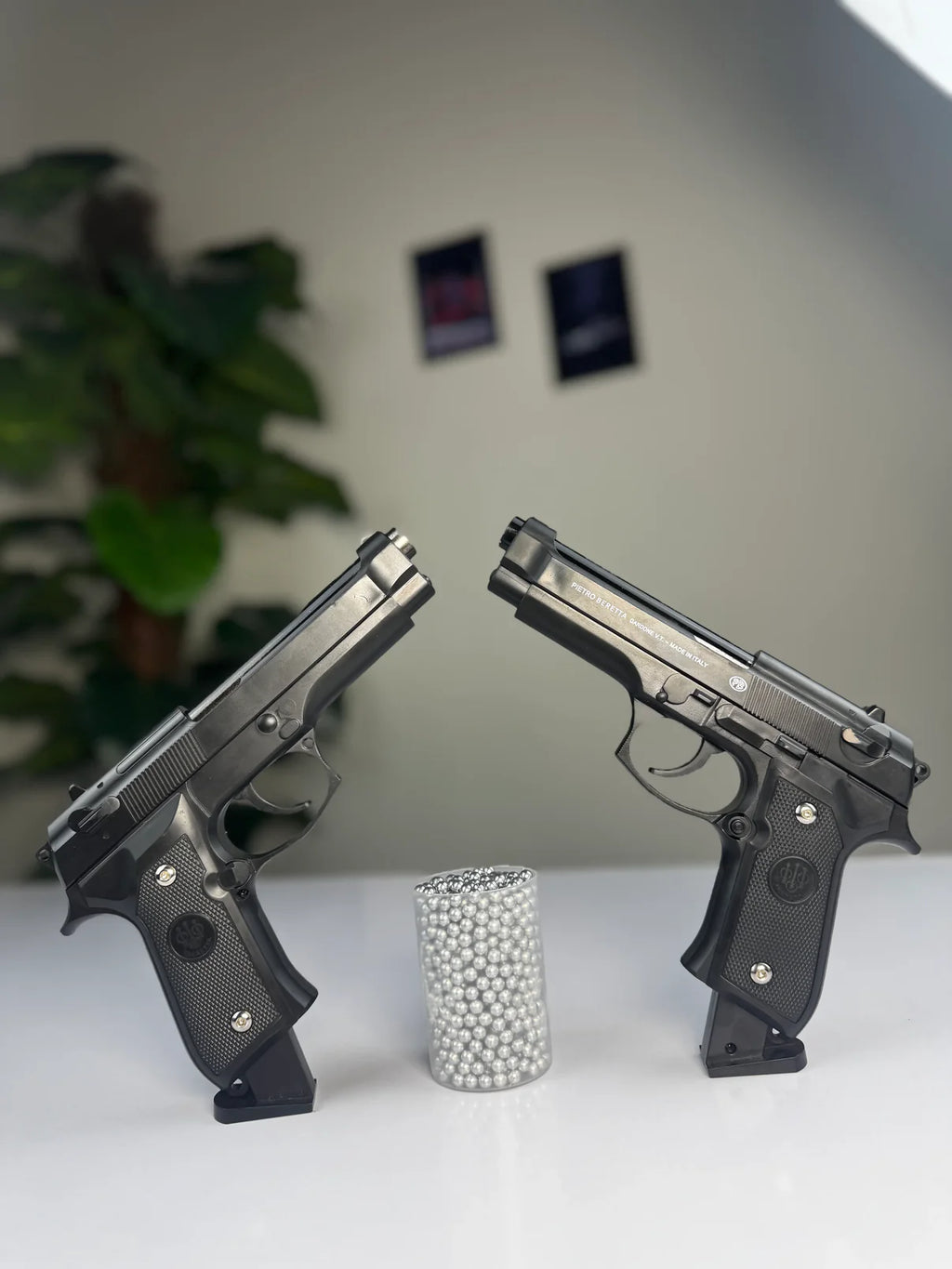 Black M92 Beretta Airsoft Toy Gun